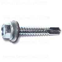 Main 1 - Hex Bond Self Drilling Screw w/ Washer 1/4"X1-1/2" Zinc - San Antonio Retail
