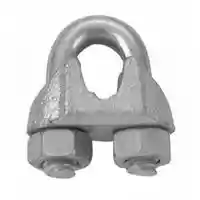 Main 1 - Cable Clip 1/4"   Galvanized T7670439 - San Antonio Retail