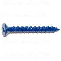 Main 1 - Masonry Phillips Flat Screw 3/16"X1-3/4" Blue Ruspert - San Antonio Retail