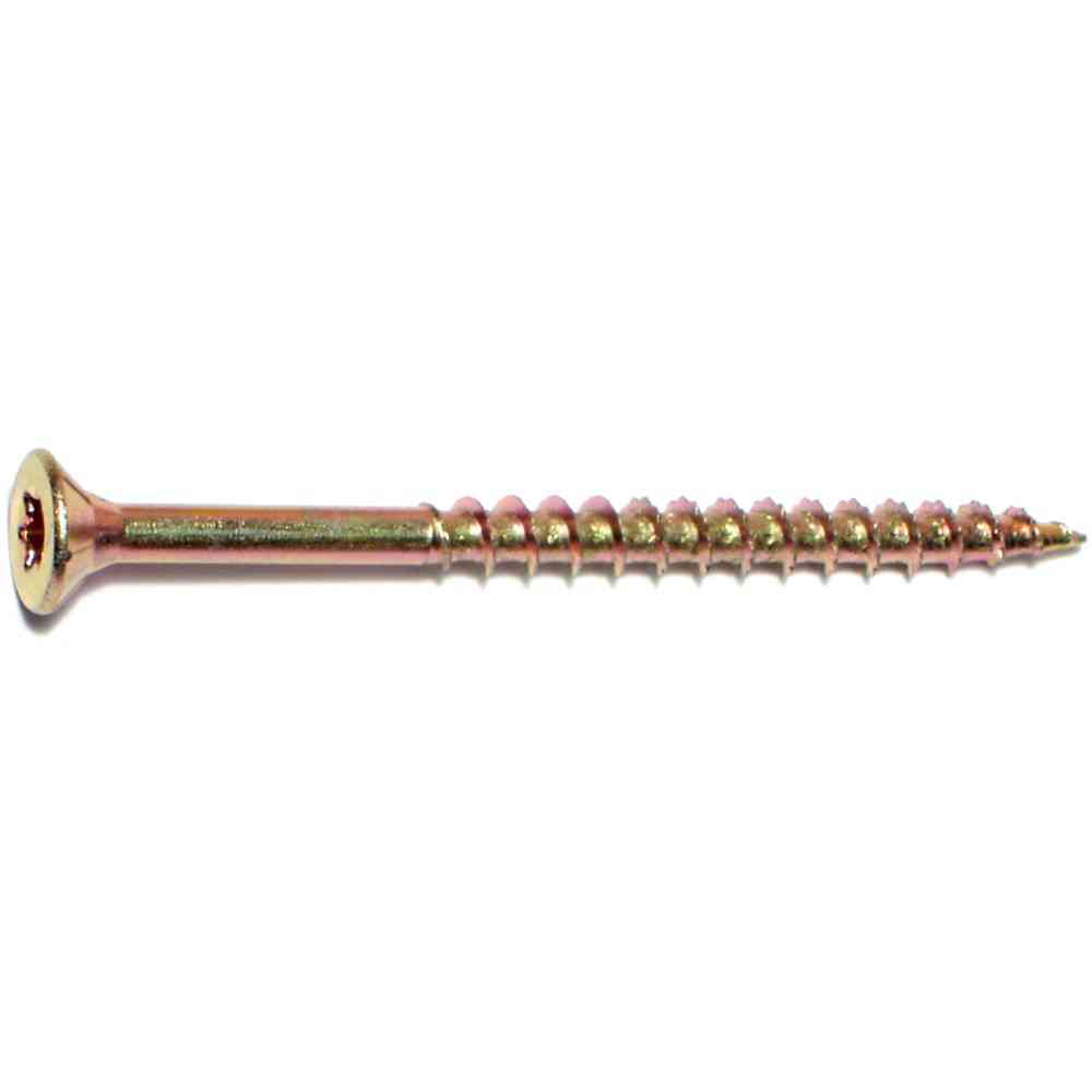 Main 1 - Star Drive Wood Screw #9X2-1/2" Gold 1lb - San Antonio Retail