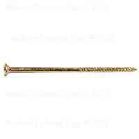 Main 1 - Star Drive Wood Screw #12X5" Gold 1lb - San Antonio Retail