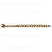 Main 1 - Star Drive Trim Screw #8X3" Gold 1lb - San Antonio Retail