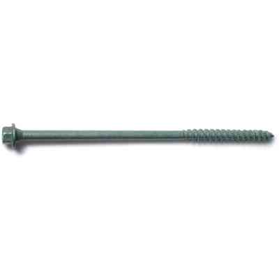 Hex Head Timber Screws 1/4"X6" Green - San Antonio Retail