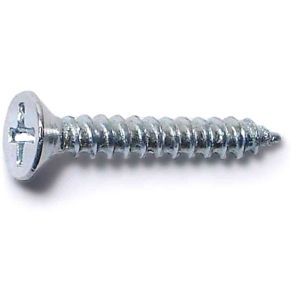 Main 1 - Phillips Flat Wood Screws #8X3/4" Zinc 150/pk - San Antonio Retail