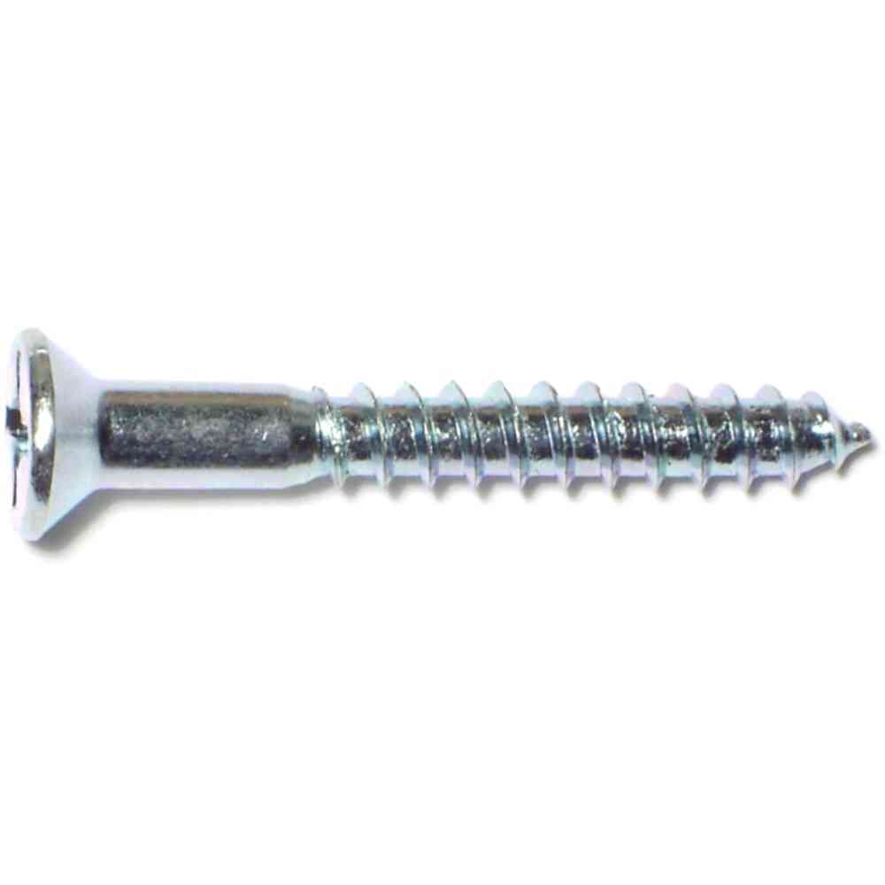 Main 1 - Phillips Flat Wood Screws #10X1-1/2" Zinc 65/pk - San Antonio Retail