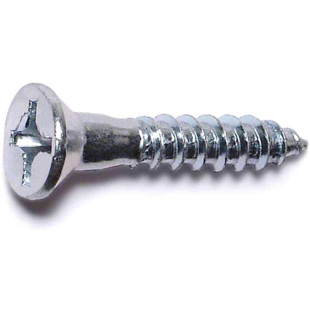 Main 1 - Phillips Flat Wood Screws #12X1-1/4" Zinc 50/pk - San Antonio Retail