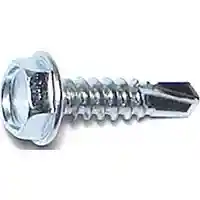 Main 1 - Hex Washer Self Drilling Screw #10X3/4" Zinc - San Antonio Retail