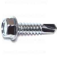 Main 1 - Hex Washer Self Drilling Screw #14X1" Zinc - San Antonio Retail
