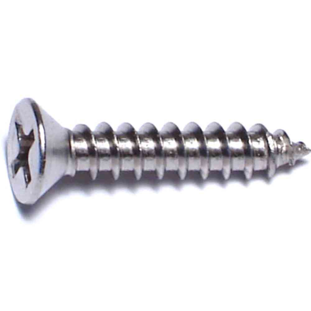 Main 1 - Phillips Flat Sheet Metal Screw #6X3/4" Stainless Steel - San Antonio Retail