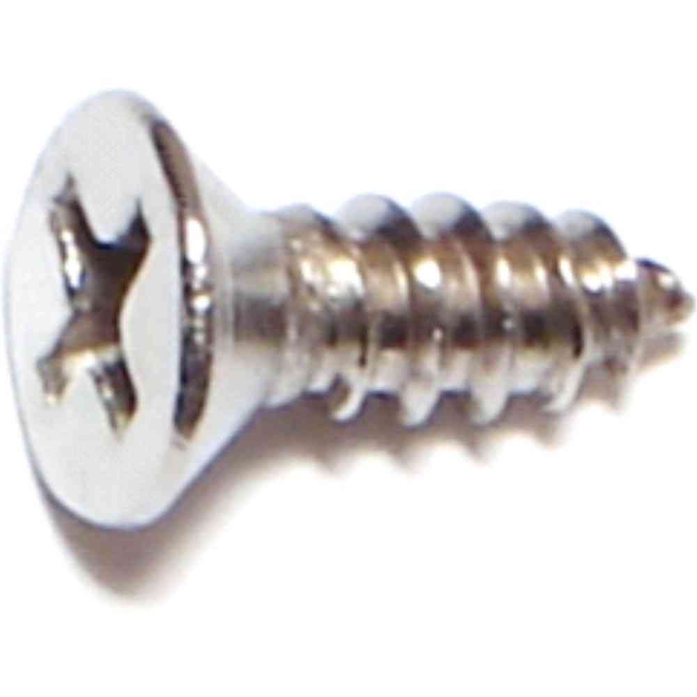 Main 1 - Phillips Flat Sheet Metal Screw #8X1/2" Stainless Steel - San Antonio Retail