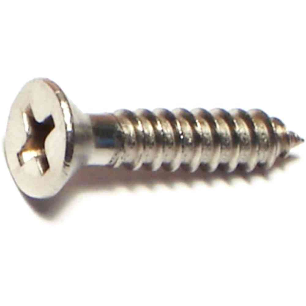 Main 1 - Phillips Flat Sheet Metal Screw #8X3/4" Stainless Steel - San Antonio Retail