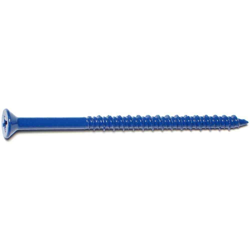 Main 1 - Masonry Phillips Flat Screw 3/16"X3-1/4" Blue Ruspert - San Antonio Retail