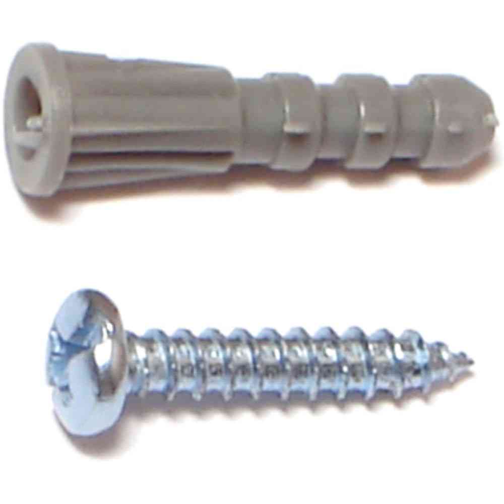 Main 1 - Ribbed Plastic Wall Anchor #6-8X7/8"      - San Antonio Retail