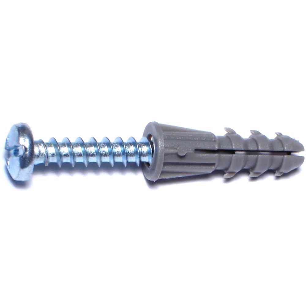 Main 1 - Ribbed Plastic Wall Anchor #10-12X1"     - San Antonio Retail