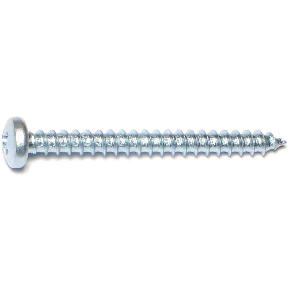 Main 1 - Phillips Pan Sheet Metal Screw #10X2" Zinc - San Antonio Retail