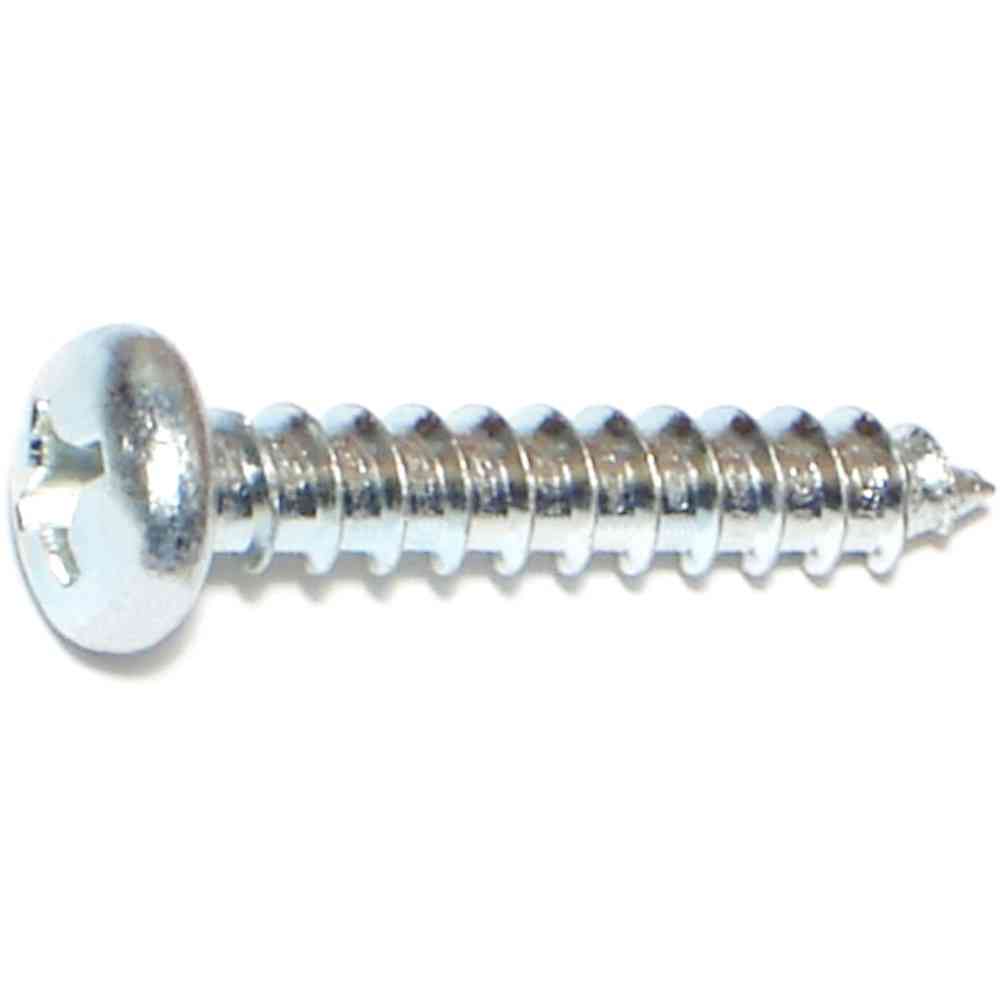 Main 1 - Phillips Pan Sheet Metal Screws #12X1-1/4" Zinc 50/pk - San Antonio Retail