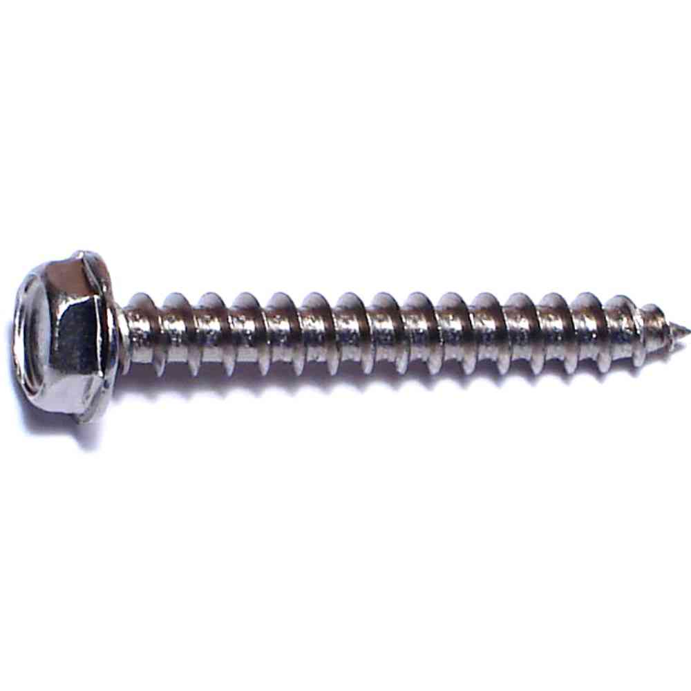 Main 1 - Slotted Hex Washer Sheet Metal Screw #10X1-1/2" Stainless Steel - San Antonio Retail