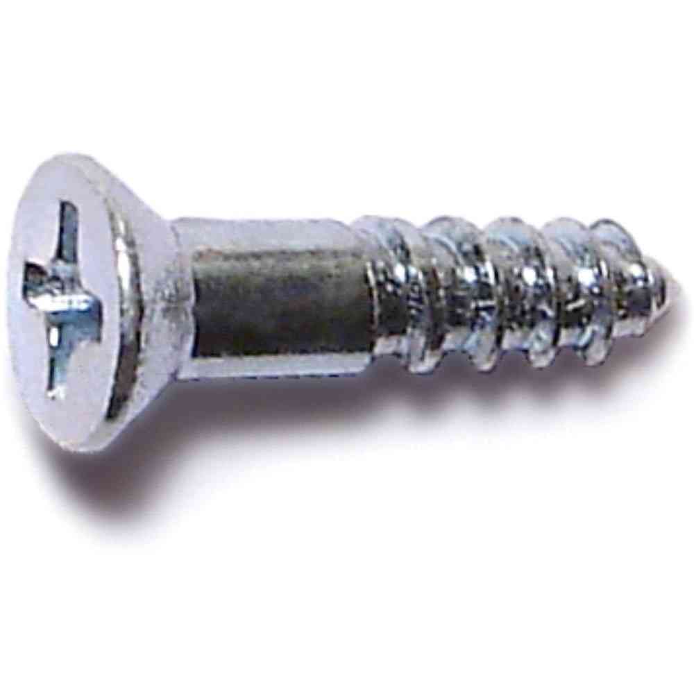 Main 1 - Phillips Flat Wood Screw #6X5/8" Zinc - San Antonio Retail