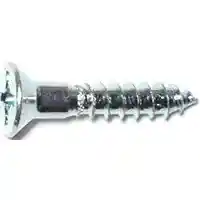 Main 1 - Phillips Flat Wood Screws #10X1" Zinc 10/pk - San Antonio Retail