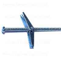 Main 1 - Round Head Toggle Bolt Anchor 1/8"X3" Zinc - San Antonio Retail