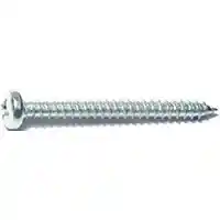 Main 1 - Phillips Pan Sheet Metal Screws #6X1-1/2" Zinc 10/pk - San Antonio Retail