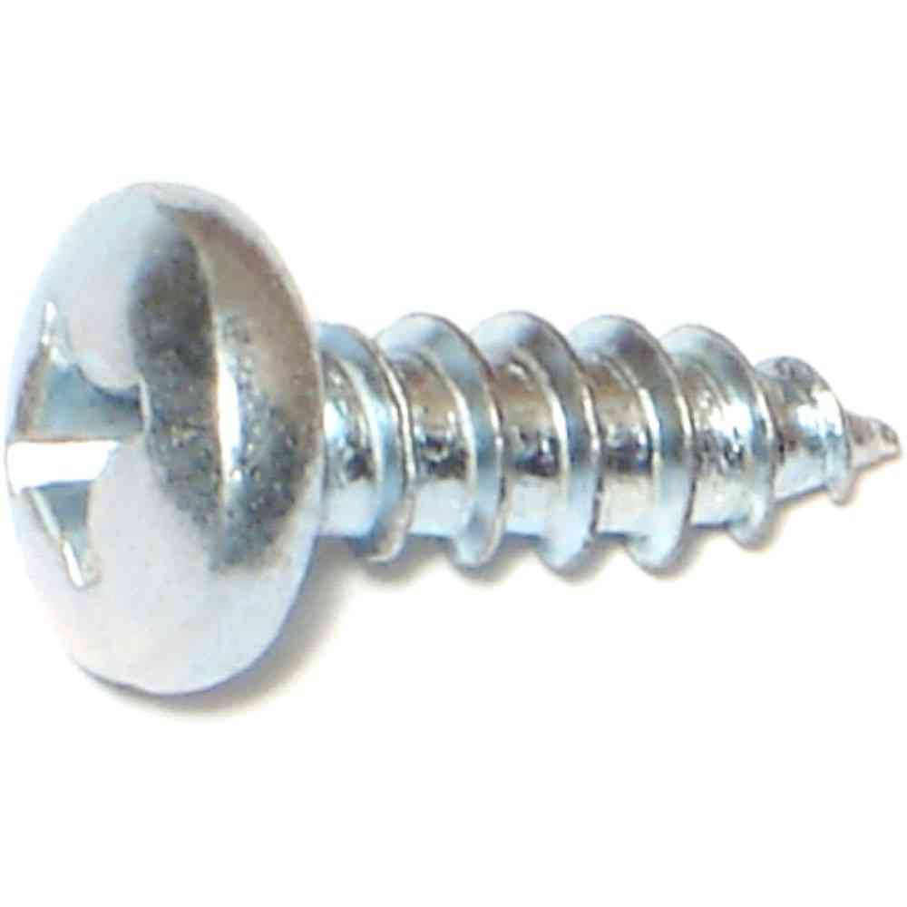 Main 1 - Phillips Pan Sheet Metal Screws #14X3/4" Zinc 6/pk - San Antonio Retail