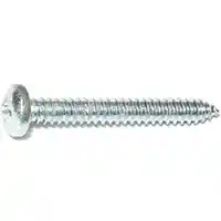 Main 1 - Phillips Pan Sheet Metal Screws #14X2" Zinc 3/pk - San Antonio Retail