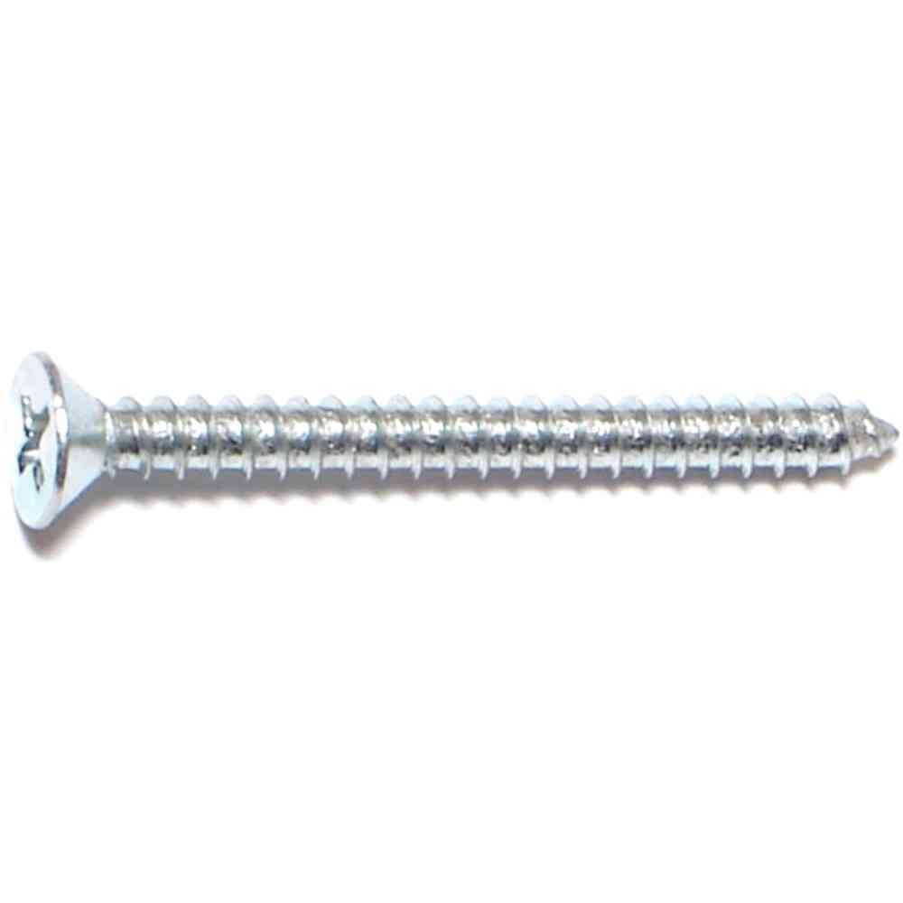 Main 1 - Phillips Flat Sheet Metal Screw #6X1-1/2" Zinc - San Antonio Retail