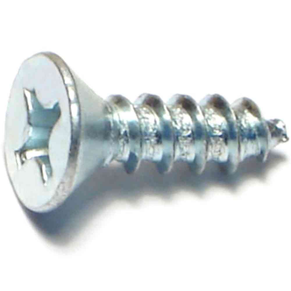 Main 1 - Phillips Flat Sheet Metal Screw #12X3/4" Zinc - San Antonio Retail