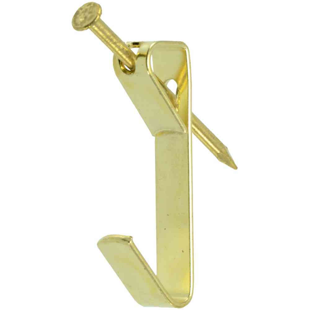 Main 2 - Picture Hangers Brass 30lb 4/pk - San Antonio Retail
