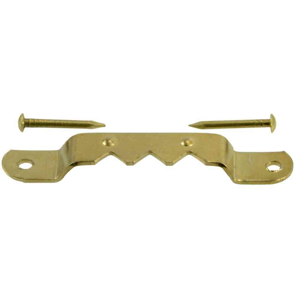 Main 2 - Picture Hangers Brass Small Sawtooth 6/pk - San Antonio Retail