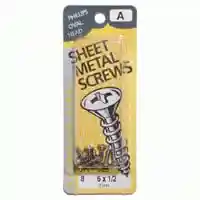 Main 1 - Phillips Oval Sheet Metal Screws #6X1/2" Stainless Steel - San Antonio Retail