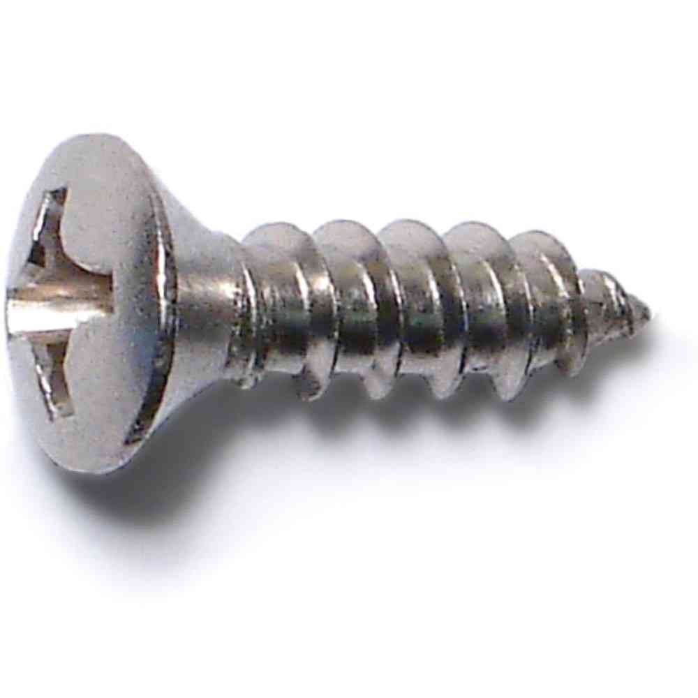 Main 2 - Phillips Oval Sheet Metal Screws #6X1/2" Stainless Steel - San Antonio Retail