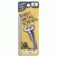 Main 1 - Phillips Oval Sheet Metal Screws #6X1-1/2" Stainless Steel - San Antonio Retail