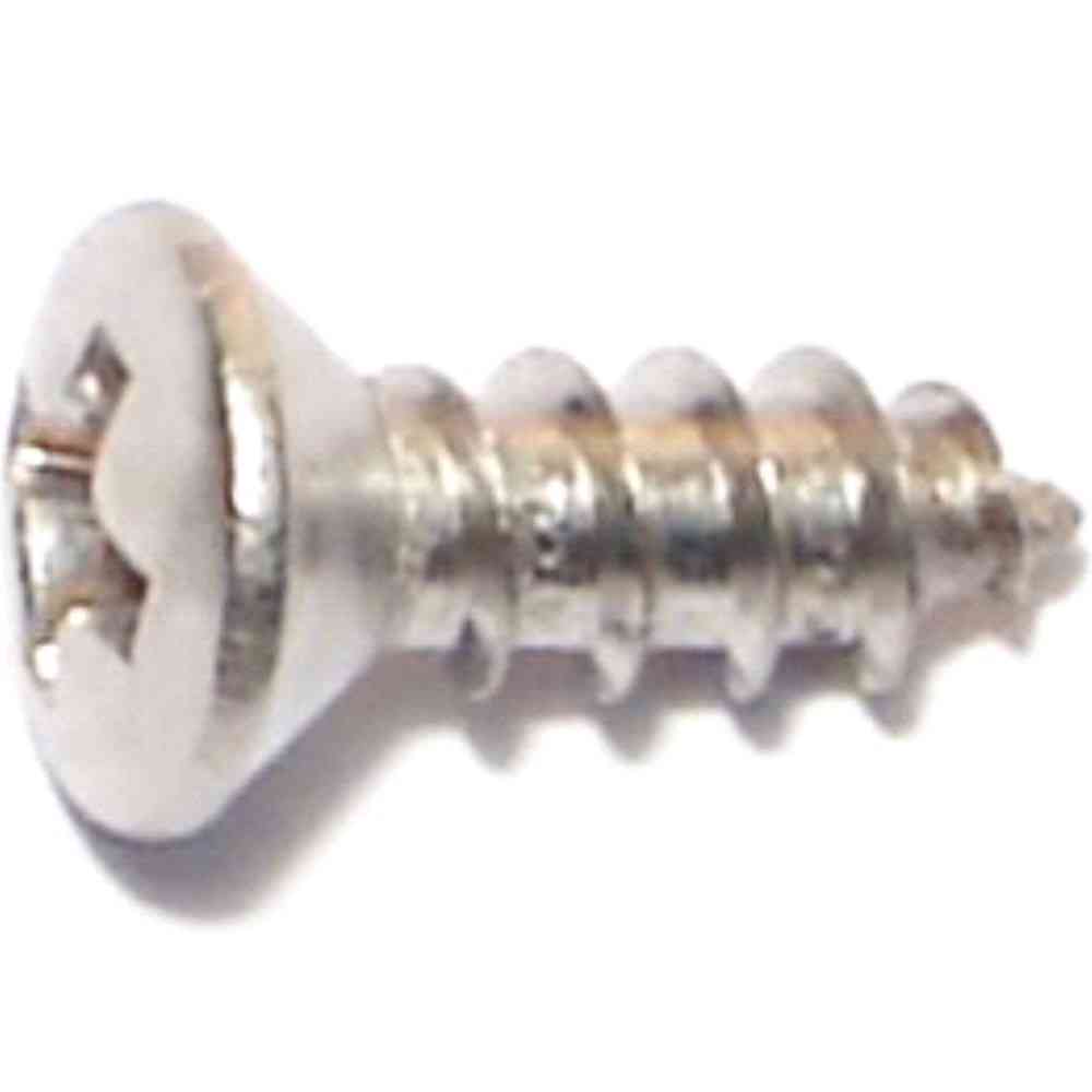 Main 2 - Phillips Oval Sheet Metal Screws #8X1/2" Stainless Steel - San Antonio Retail