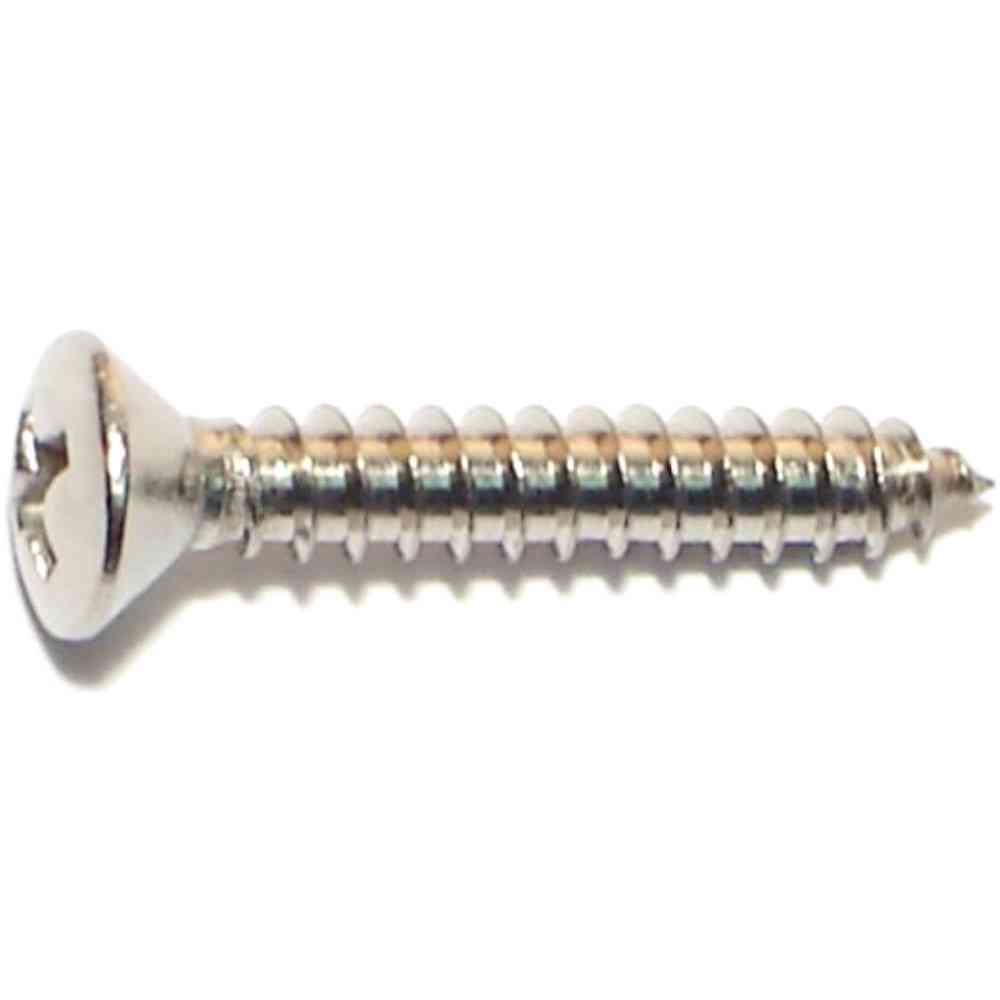 Main 2 - Phillips Oval Sheet Metal Screws #8X1" Stainless Steel - San Antonio Retail