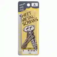 Main 1 - Phillips Oval Sheet Metal Screws #8X2-1/2" Stainless Steel - San Antonio Retail