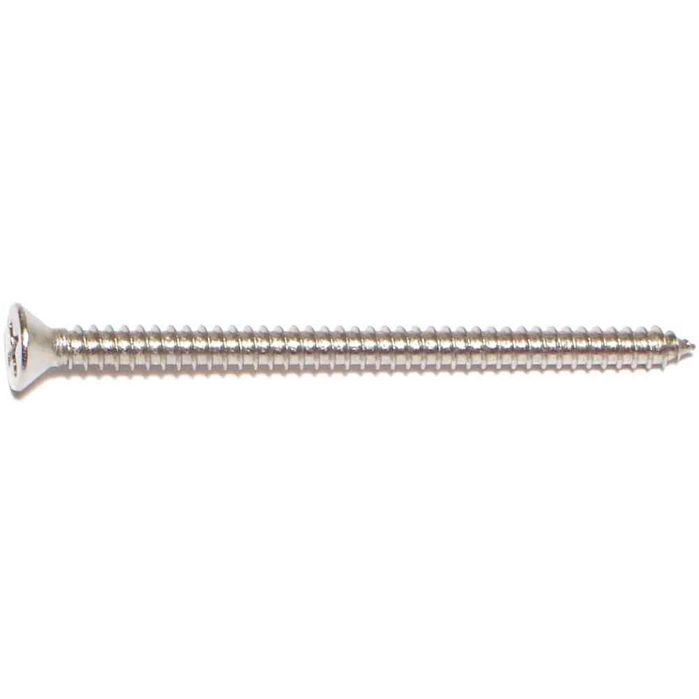Main 2 - Phillips Oval Sheet Metal Screws #8X2-1/2" Stainless Steel - San Antonio Retail