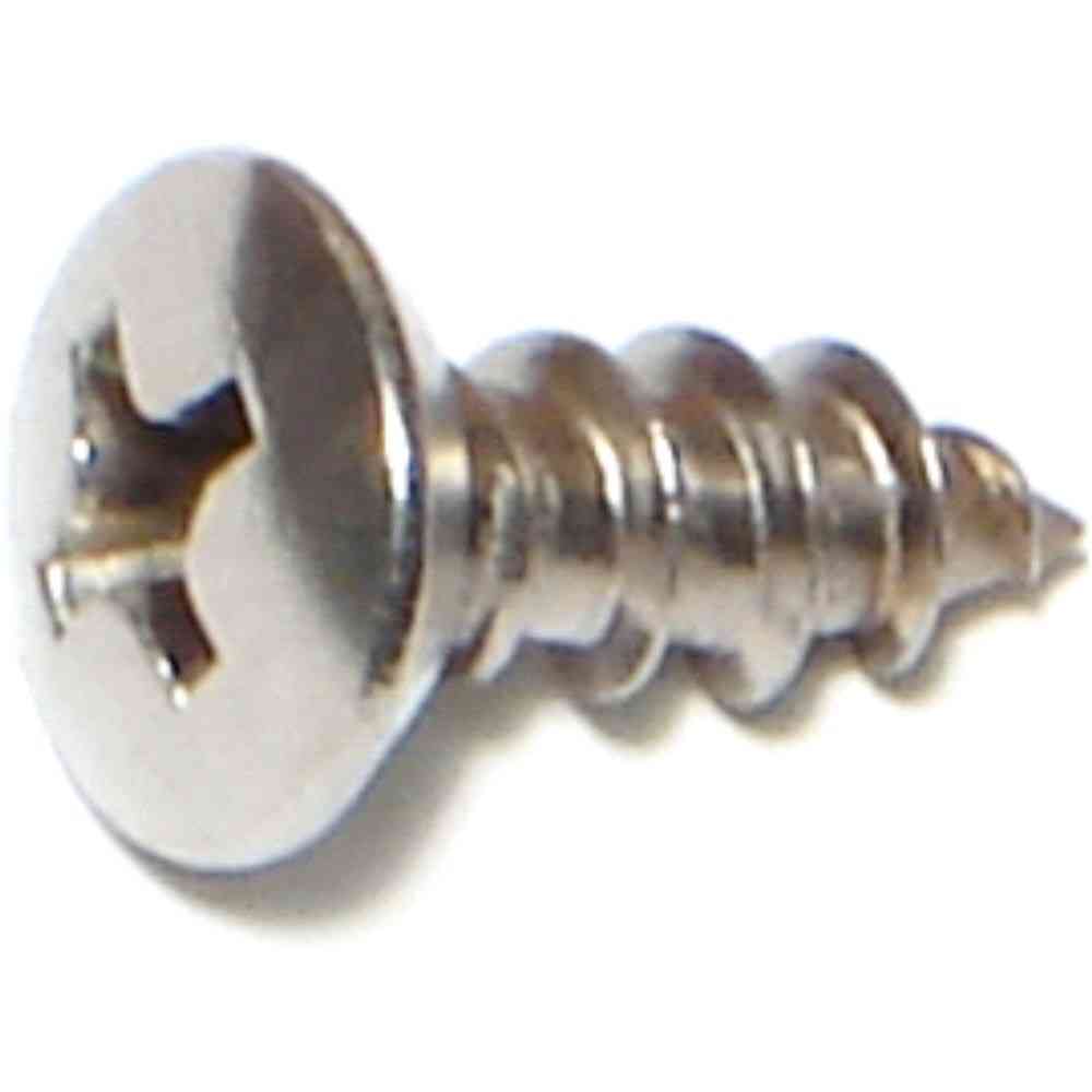 Main 2 - Phillips Oval Sheet Metal Screws #10X1/2" Stainless Steel - San Antonio Retail