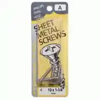 Main 1 - Phillips Oval Sheet Metal Screws #10X1-1/4" Stainless Steel - San Antonio Retail