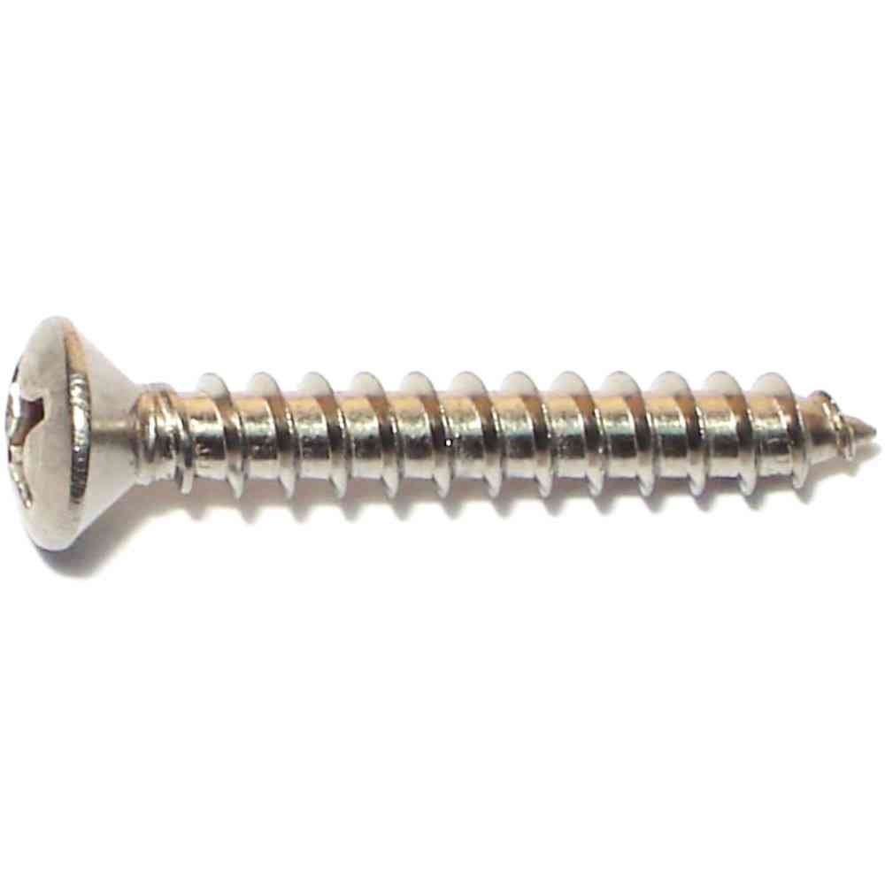 Main 2 - Phillips Oval Sheet Metal Screws #12X1-1/2" Stainless Steel - San Antonio Retail
