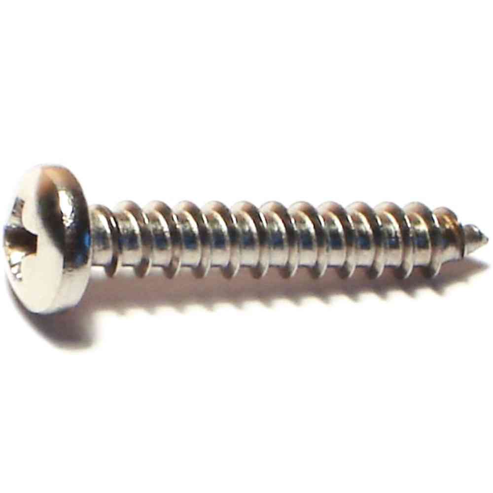 Main 1 - Phillips Pan Sheet Metal Screw #8X1" Stainless Steel - San Antonio Retail