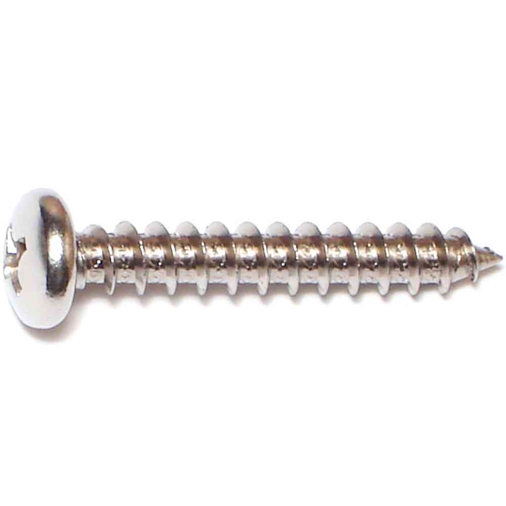 Main 1 - Phillips Pan Sheet Metal Screw #10X1-1/4" Stainless Steel - San Antonio Retail