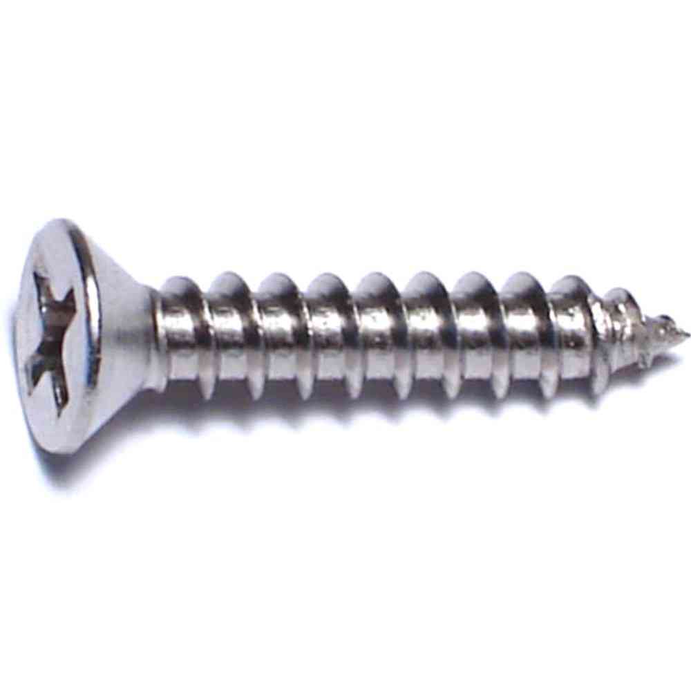 Main 1 - Phillips Flat Sheet Metal Screw #6X3/4" Stainless Steel - San Antonio Retail