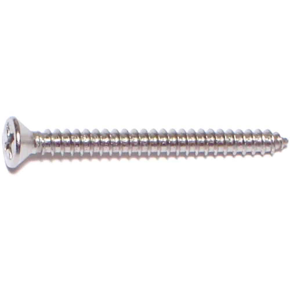 Main 1 - Phillips Flat Sheet Metal Screw #6X1-1/2" Stainless Steel - San Antonio Retail