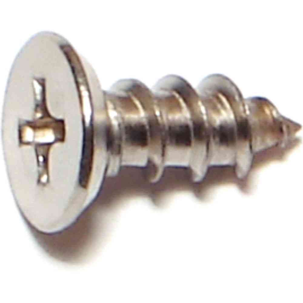 Main 1 - Phillips Flat Sheet Metal Screw #10X1/2" Stainless Steel - San Antonio Retail