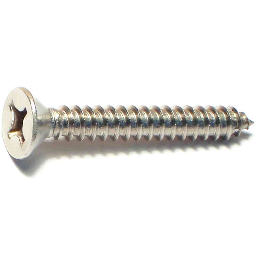 Main 1 - Phillips Flat Sheet Metal Screw #12X1-1/2" Stainless Steel - San Antonio Retail