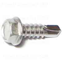 Main 1 - Hex Head Self Drilling Screw #12X3/4" Stainless Steel - San Antonio Retail