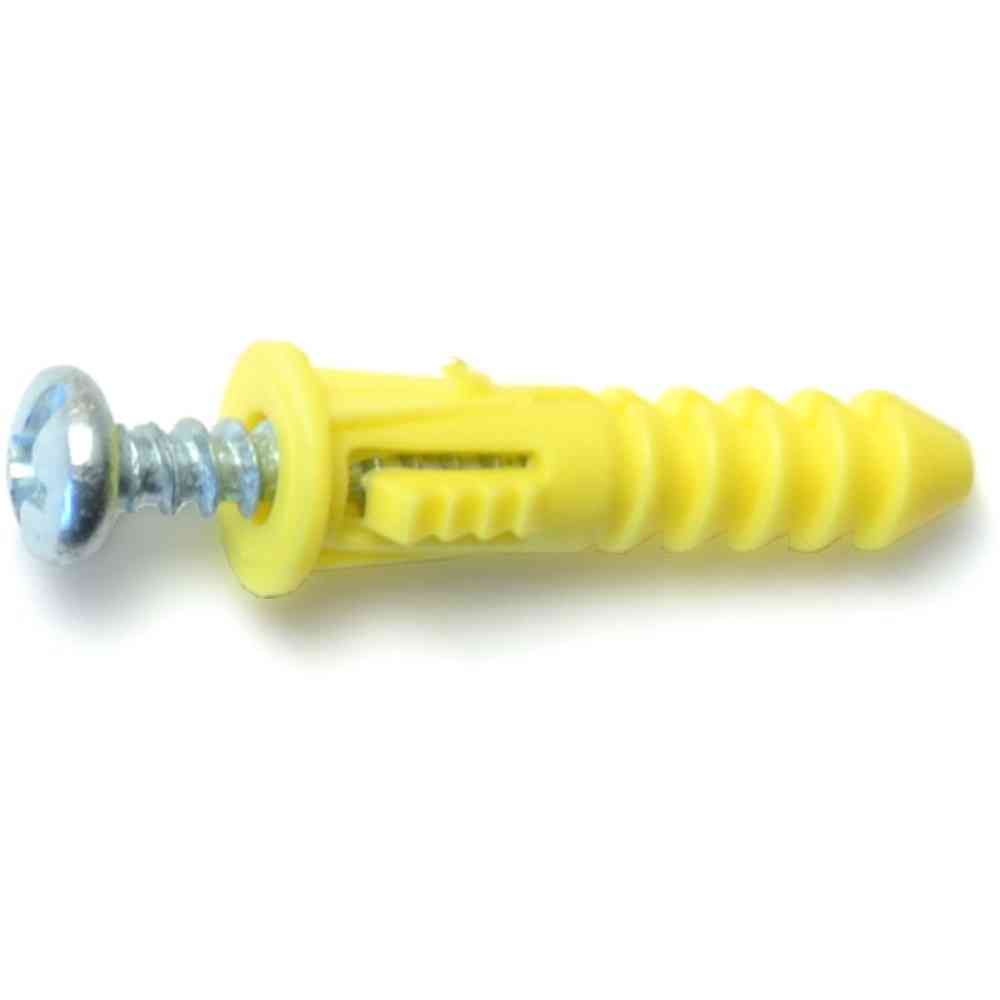 Main 2 - Ribbed Plastic Anchor Kit #4-6-8 6/pk - San Antonio Retail