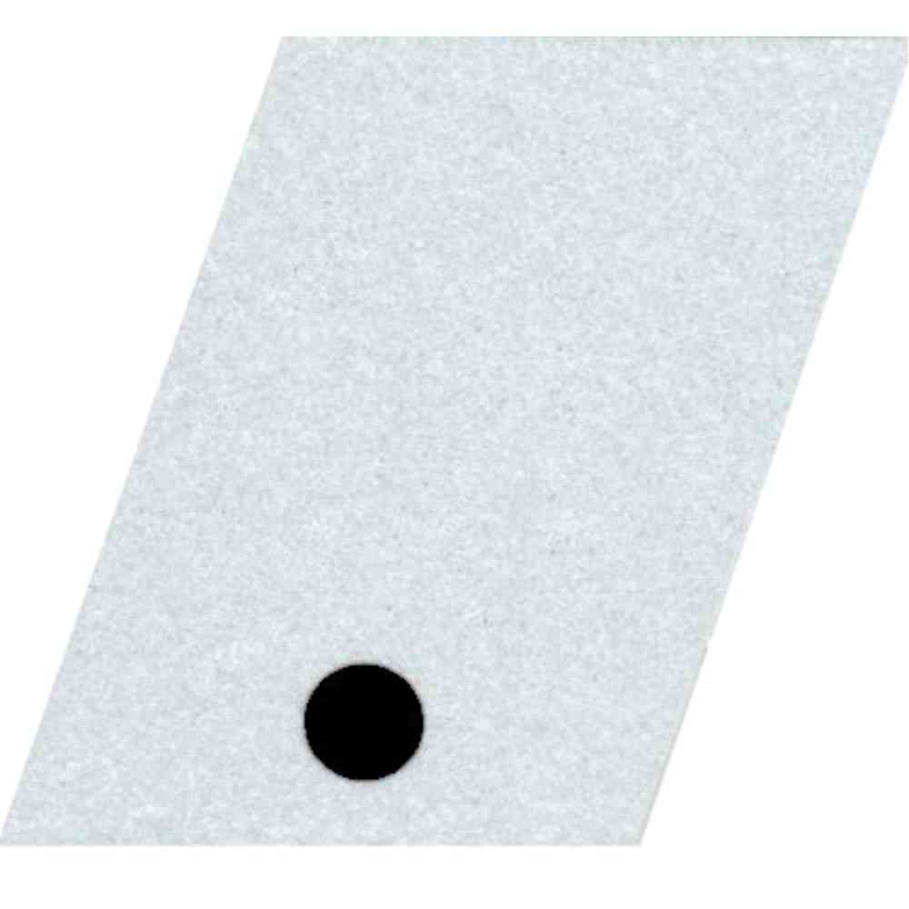 Main 1 - Slanted Reflective Character, 1-1/2", Character: Period, Black - San Antonio Retail